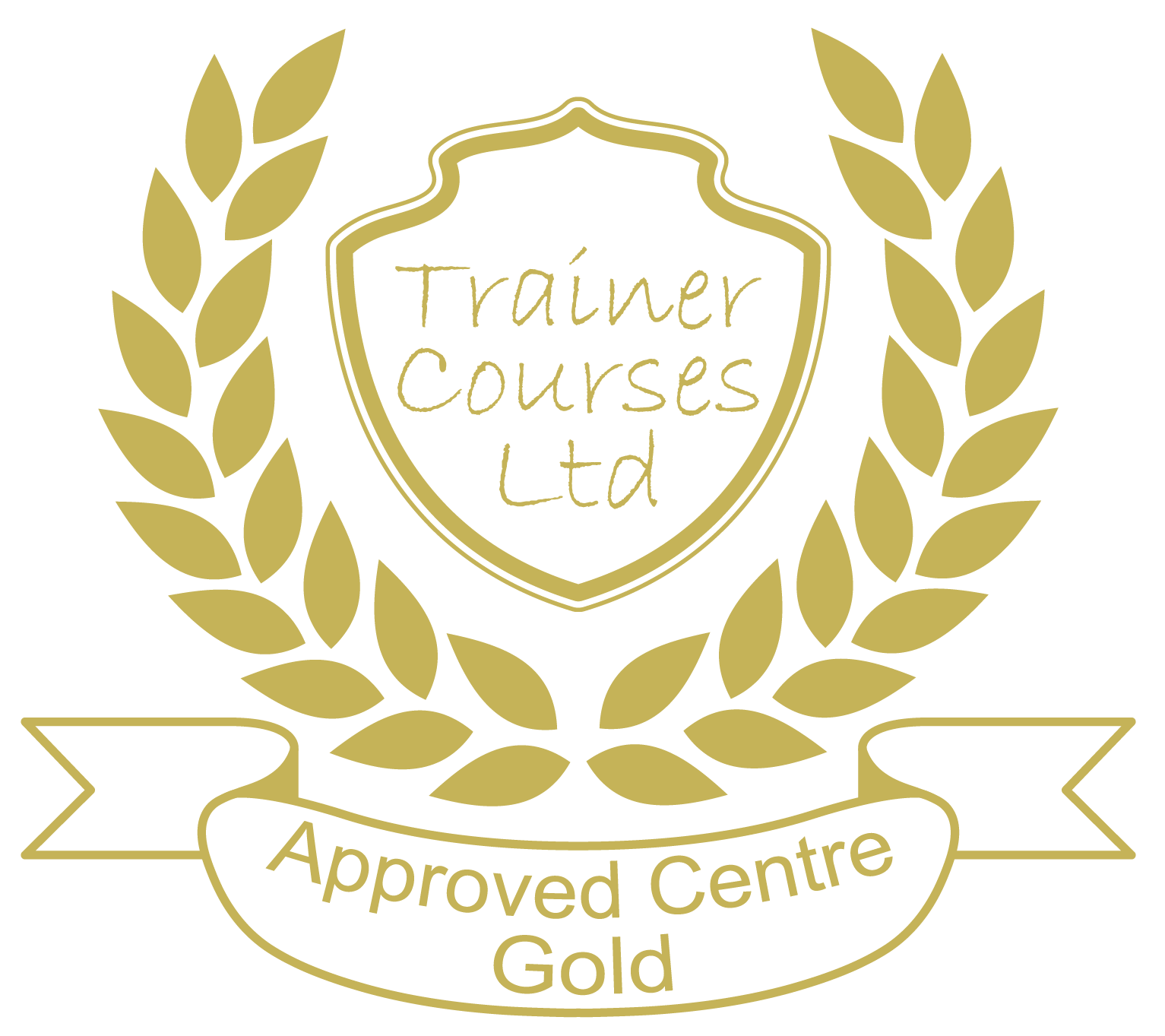 approved centre gold logo